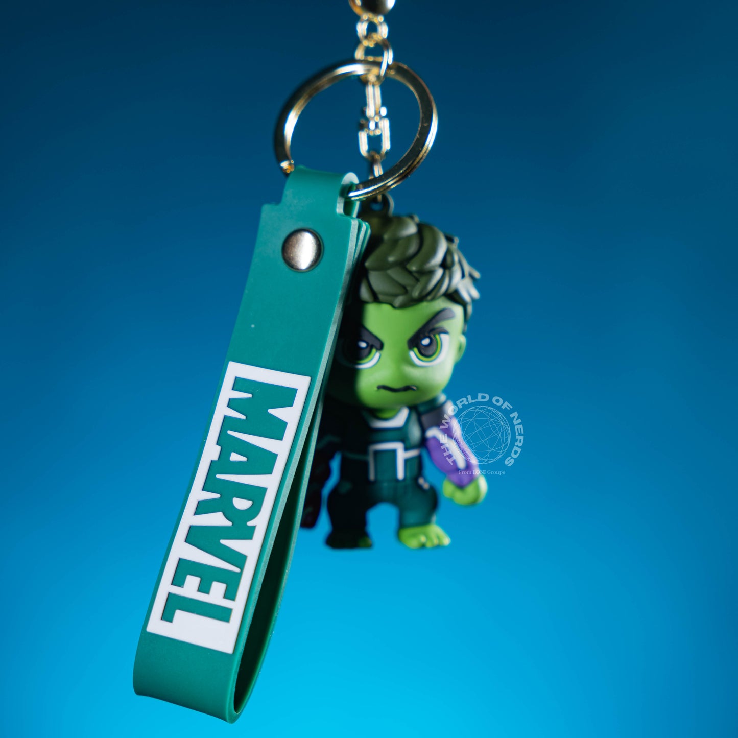 HULK WITH GAUNTLET KEYCHAIN