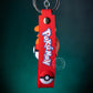 CHARMANDER ON POKEBALL KEYCHAIN