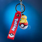 PSYDUCK ON POKEBALL KEYCHAIN