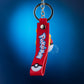 PSYDUCK ON POKEBALL KEYCHAIN