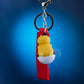 PSYDUCK ON POKEBALL KEYCHAIN