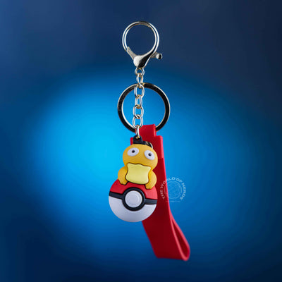 Psyduck Pokeball Keychain - Perfect Accessory for Pokémon Fans