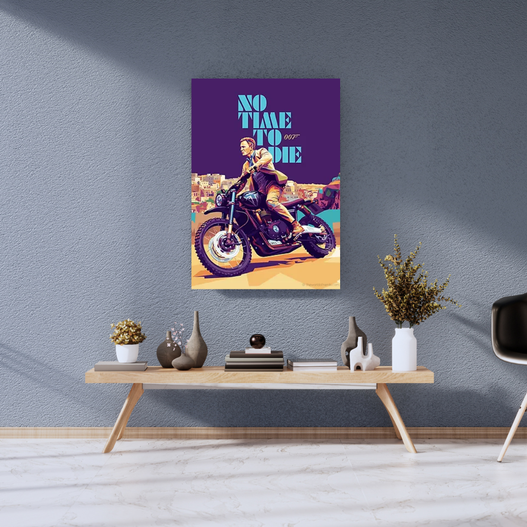 007 No Time To Die Poster A3+ Size - The World Of Nerds