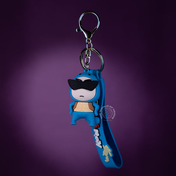 SHIN CHAN AS SQUIRTLE KEYCHAIN