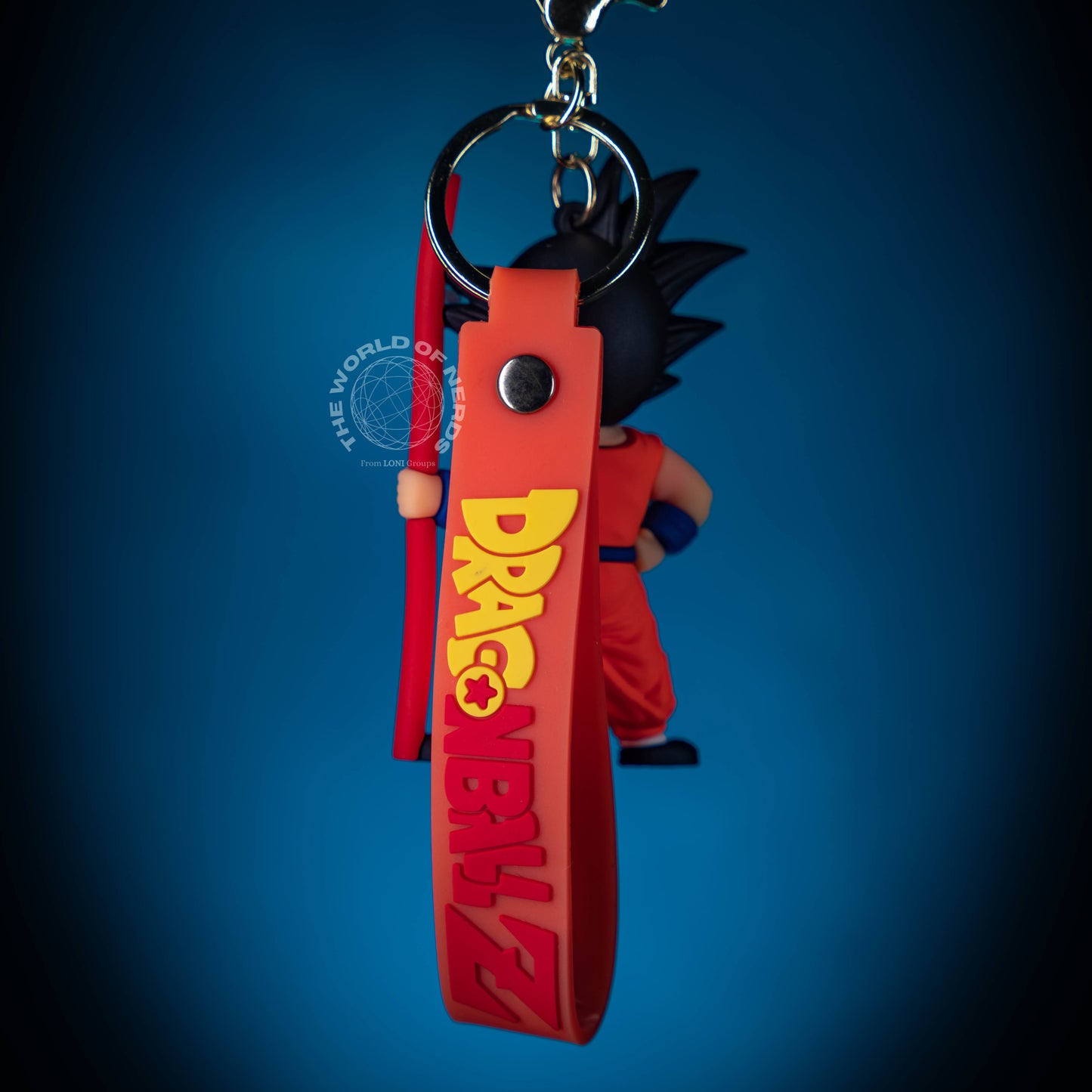 GOKU WITH POWER POLE KEYCHAIN