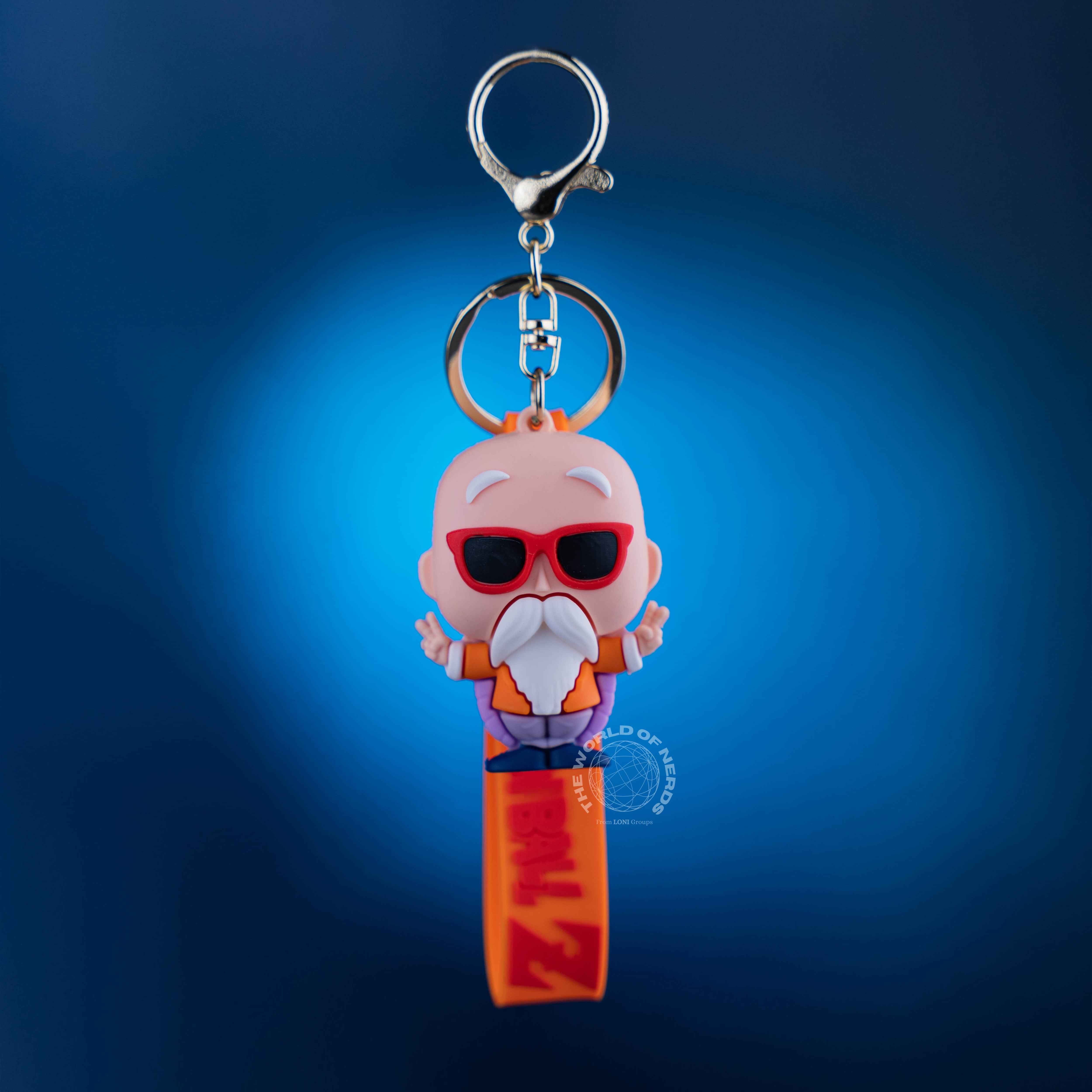 Master Roshi Keychain - Unique Dragon Ball Collectible for Fans – The ...