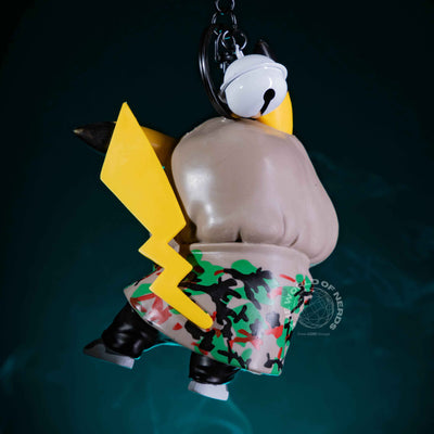 Pikachu Hoody Keychain - Adorable Pokémon Accessory - 2