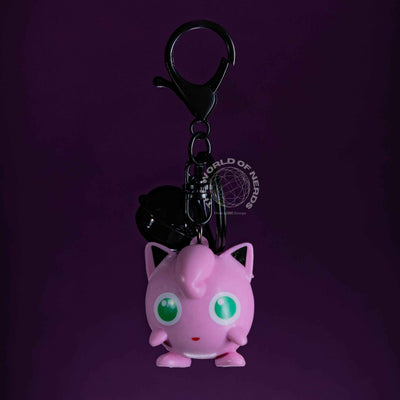 Jigglypuff Keychain - Adorable Pokémon Accessory for Fans