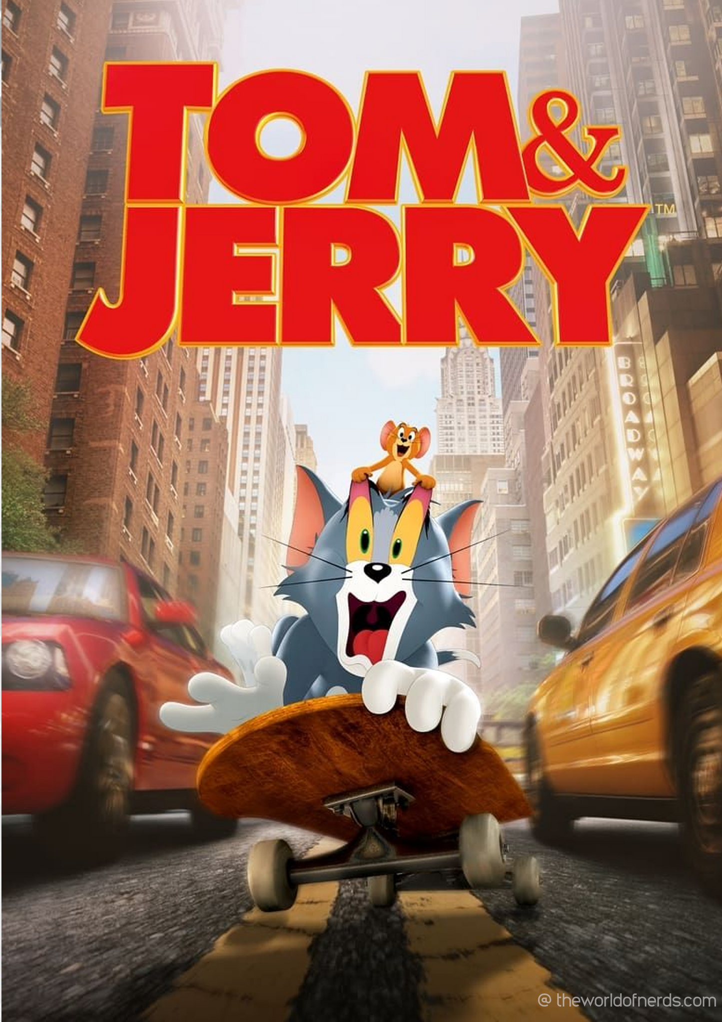 Tom and Jerry A3+ HD Wall Poster - The World Of Nerds