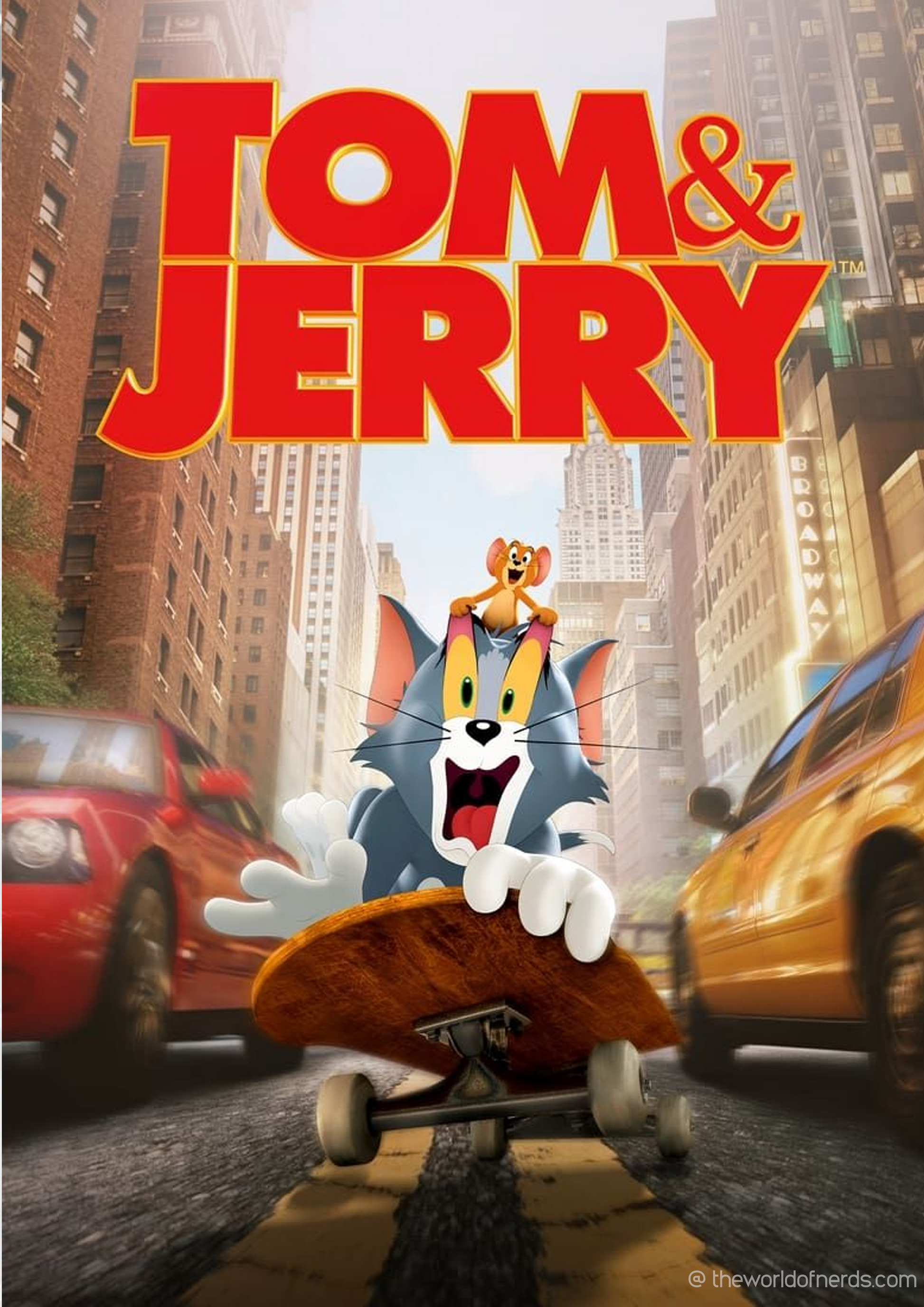 Tom and Jerry A3+ HD Wall Poster - The World Of Nerds