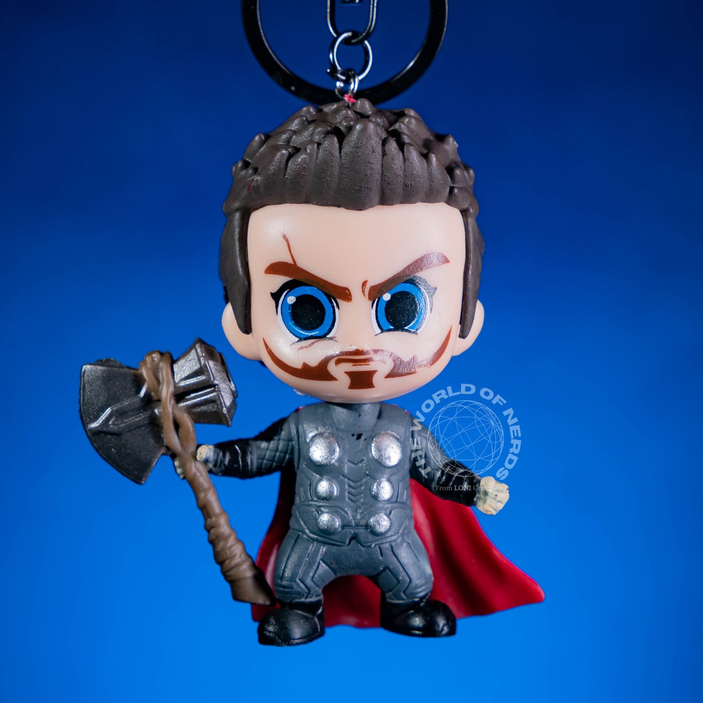 THOR WITH STROMBREAKER KEYCHAIN