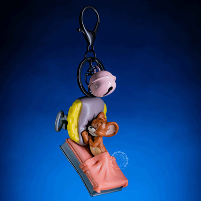 JERRY SLEEPING KEYCHAIN - Adorable and Functional Accessory for Everyday Use