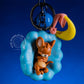 JERRY NAPPING KEYCHAIN