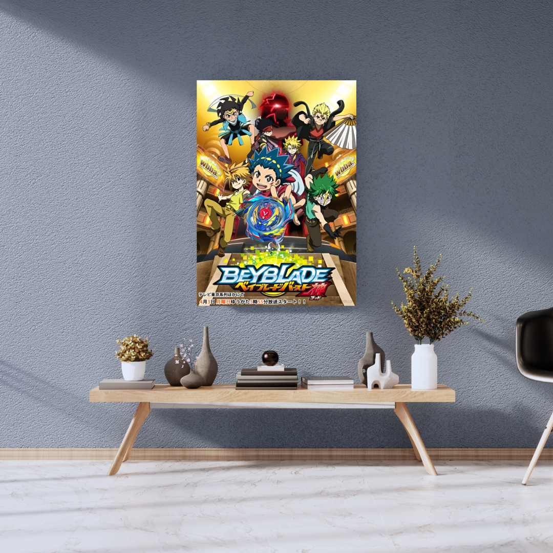 Beyblade Burst GT Poster A3+ Size - The World Of Nerds