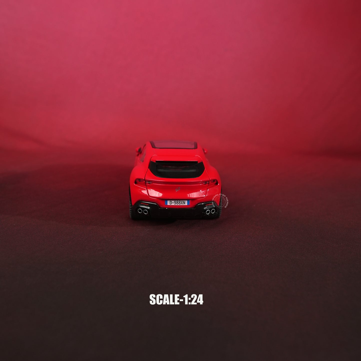 Ferrari Purosangue Diecast Model Car – 1:22 Scale (Red)