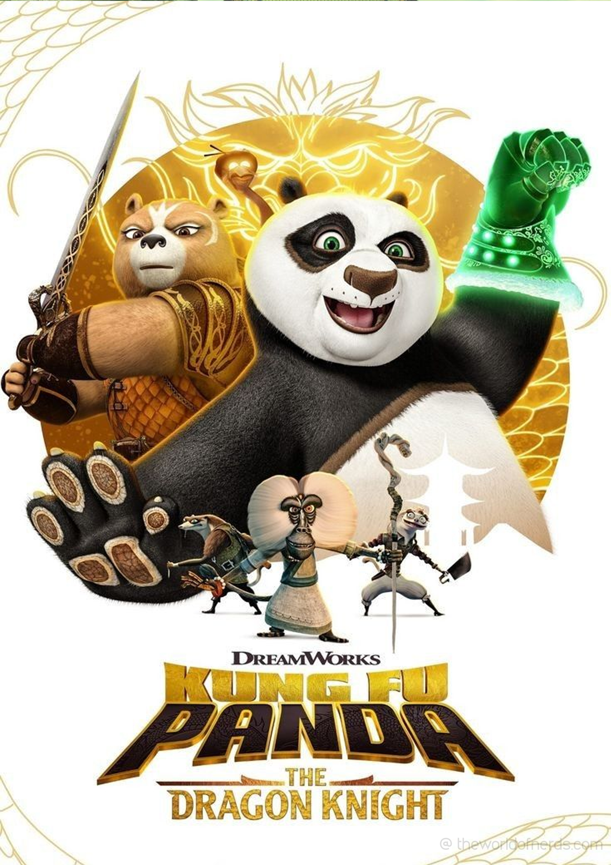 Kung Fu Panda A3+ HD Movie Wall Poster - The World Of Nerds
