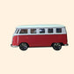 Volkswagen T1- Red - CCA (With Case) - The World Of Nerds