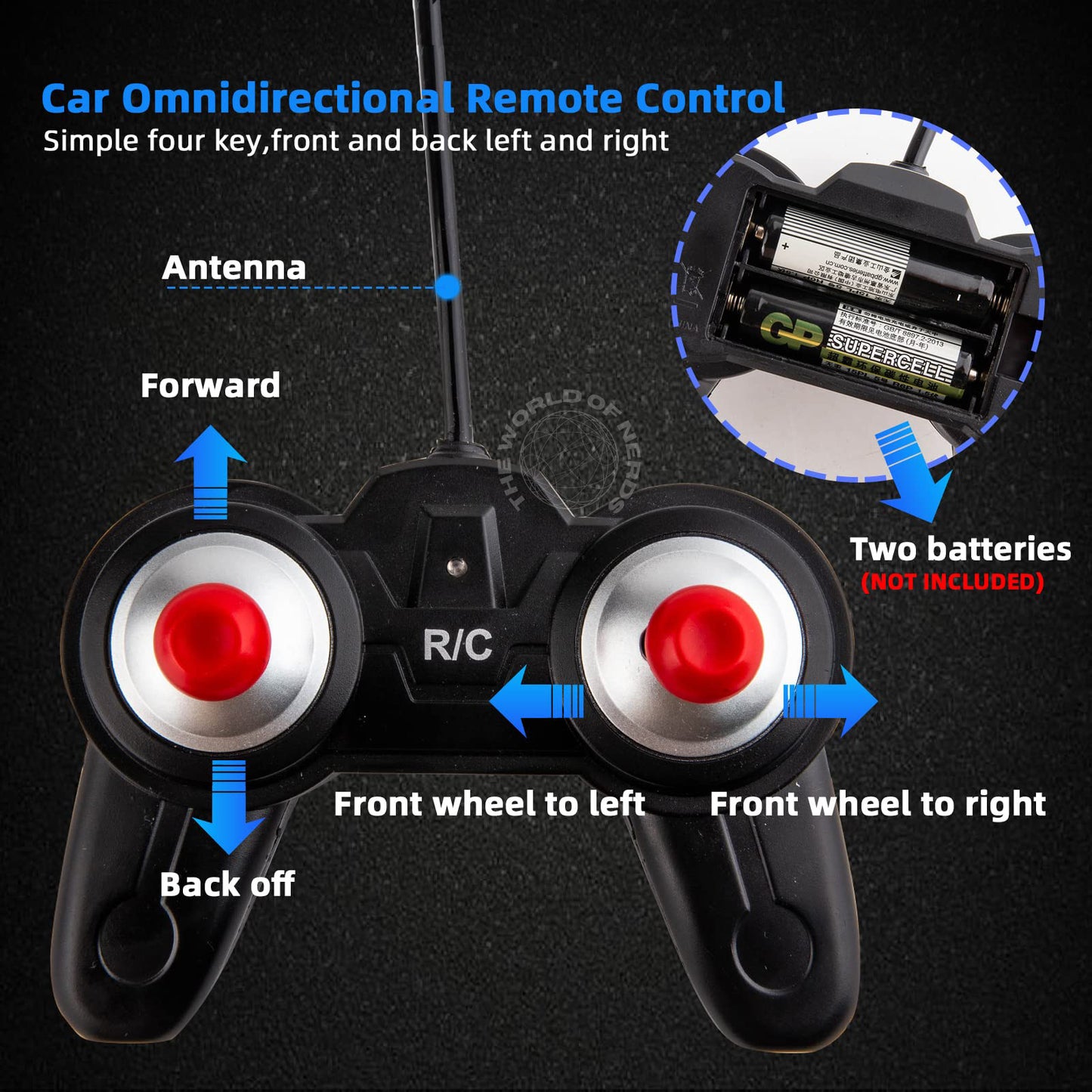 PAGANI HUAYRA-1:24-RED-R/C LICENSE