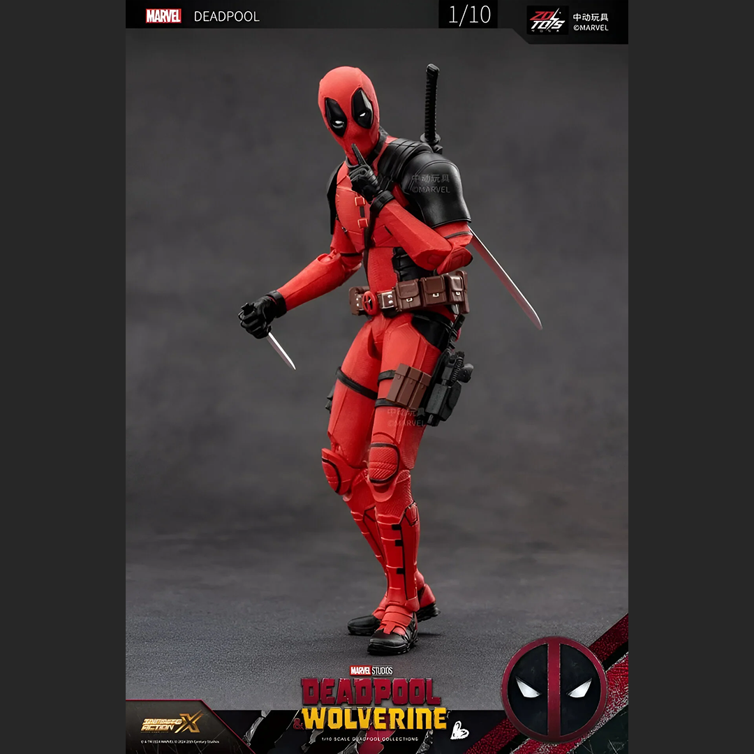 ZD toys Deadpool: Dramatic Samurai Pose Before Chaos – The World Of Nerds