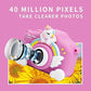 UNICORN WITH RAINBOW CAMERA