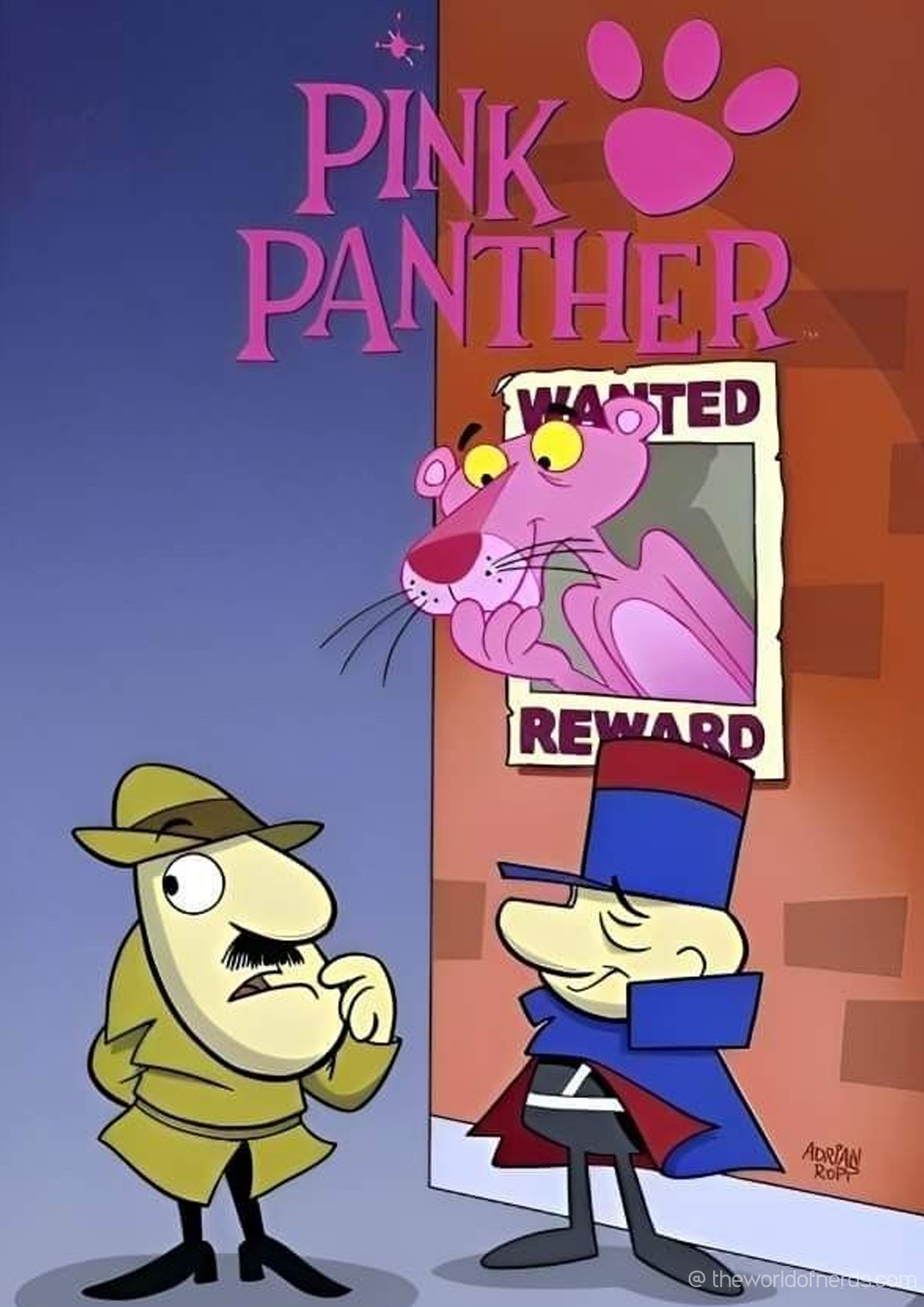 Pink Panther A3+ HD Wall Poster - The World Of Nerds
