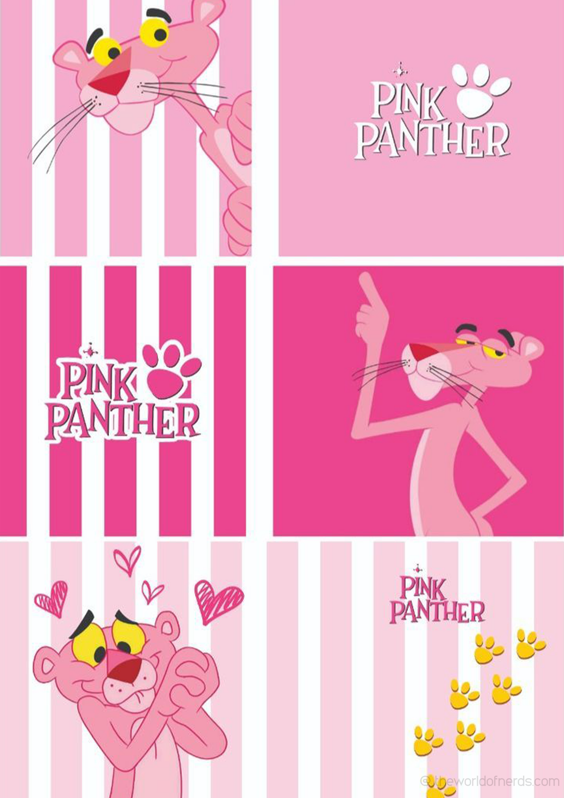 Pink Panther A3+ HD Wall Poster - The World Of Nerds