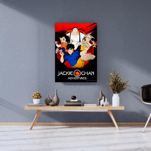 Jackie Chan Adventures Poster A3+ Size – Classic Action Cartoon Wall Art