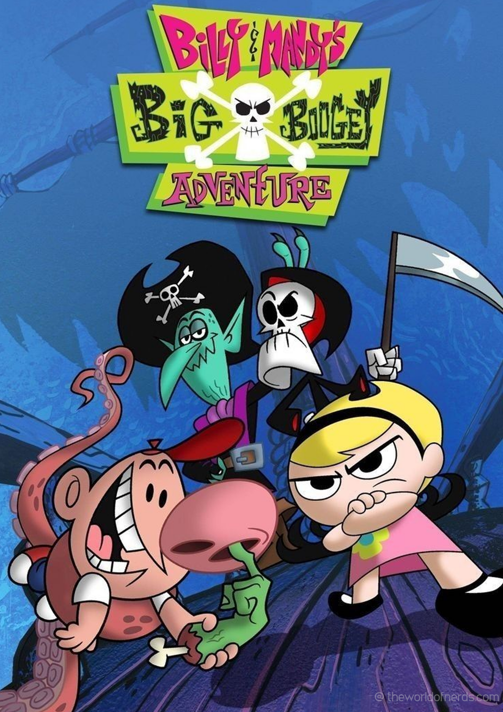 The Grim Adventures of Billy & Mandy A3+ HD Wall Poster - The World Of Nerds