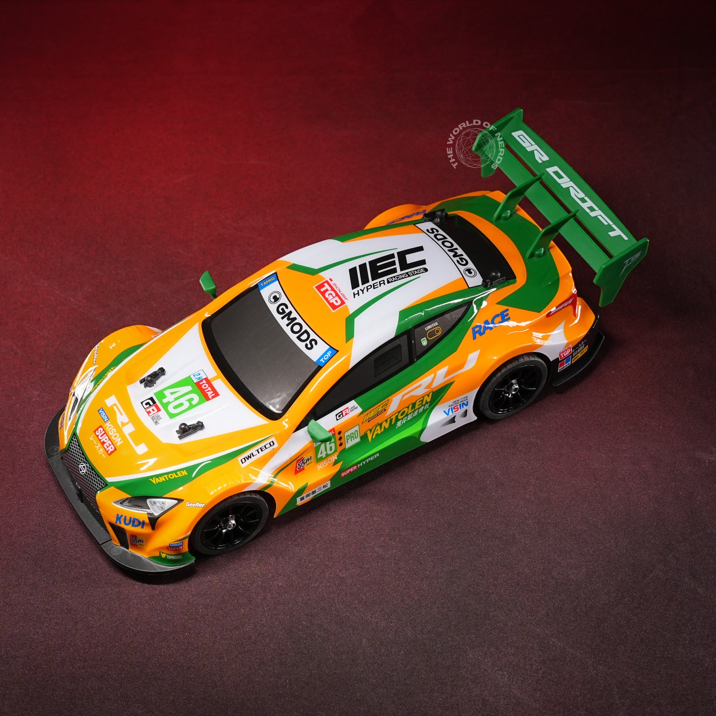 ORANGE R/C DRIFT CAR – 30KM/H - The World Of Nerds