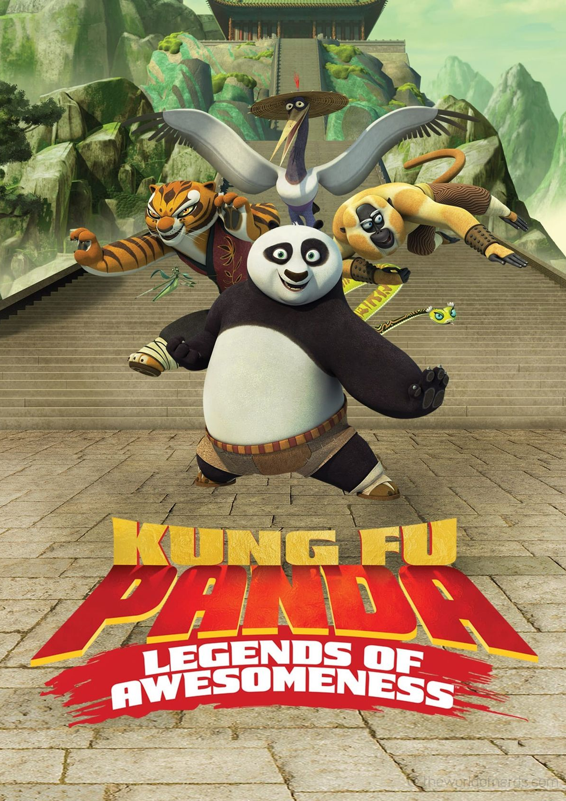 Kung Fu Panda A3+ HD Movie Wall Poster - The World Of Nerds