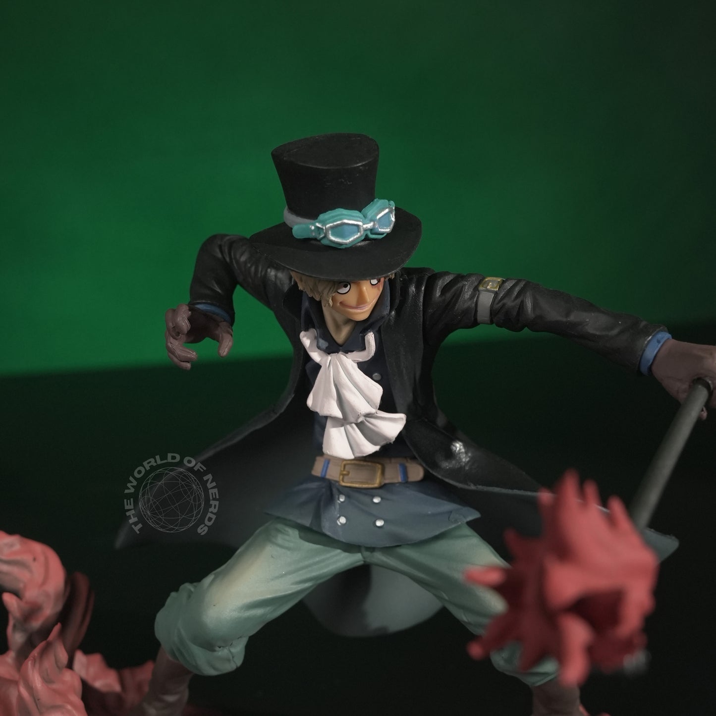 One Piece 3-Piece Action Figure Set – Luffy, Ace & Sabo Anime Collectibles with Effect Bases - The World Of Nerds