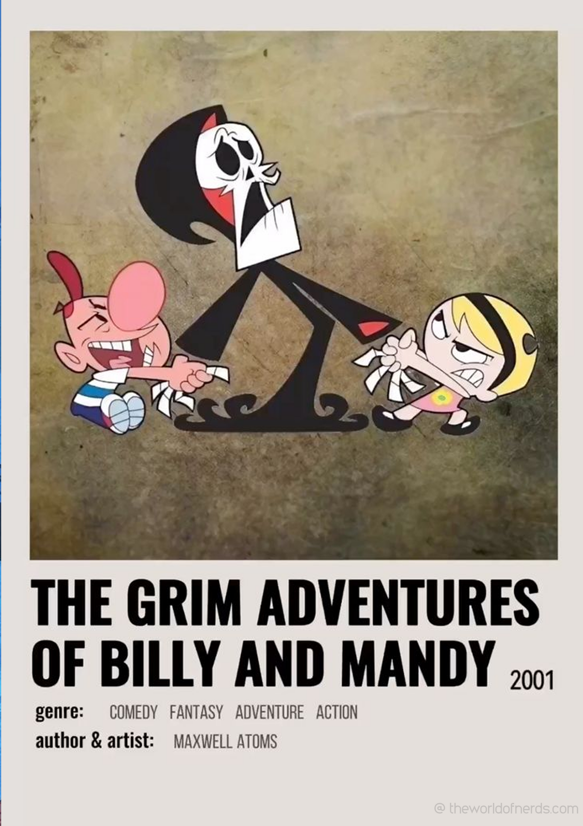 The Grim Adventures of Billy & Mandy Poster - The World Of Nerds