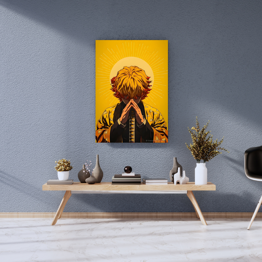 Thunder Anime Warrior A3+ HD Character Wall Poster - The World Of Nerds