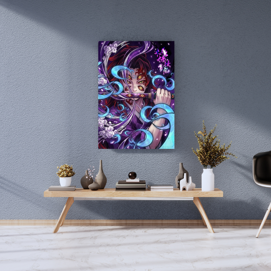 Demon Anime Warrior A3+ HD Fantasy Wall Poster - The World Of Nerds