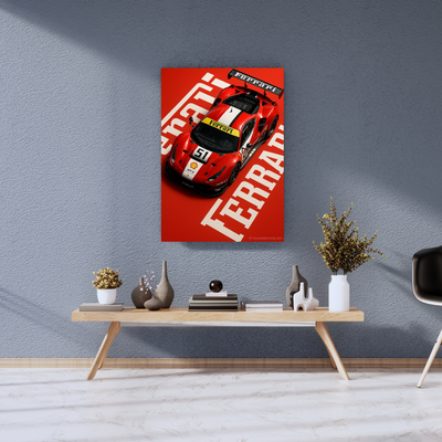 Ferrari GT Racing Edition A3+ HD Car Wall Poster