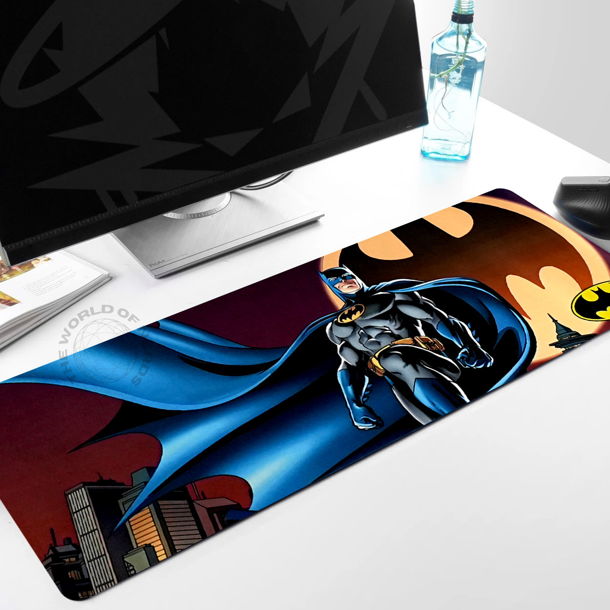 BATMAN KEYBOARD + MOUSE PAD XXL - The World Of Nerds