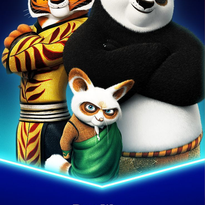 Kung Fu Panda A3+ HD Movie Wall Poster - 2