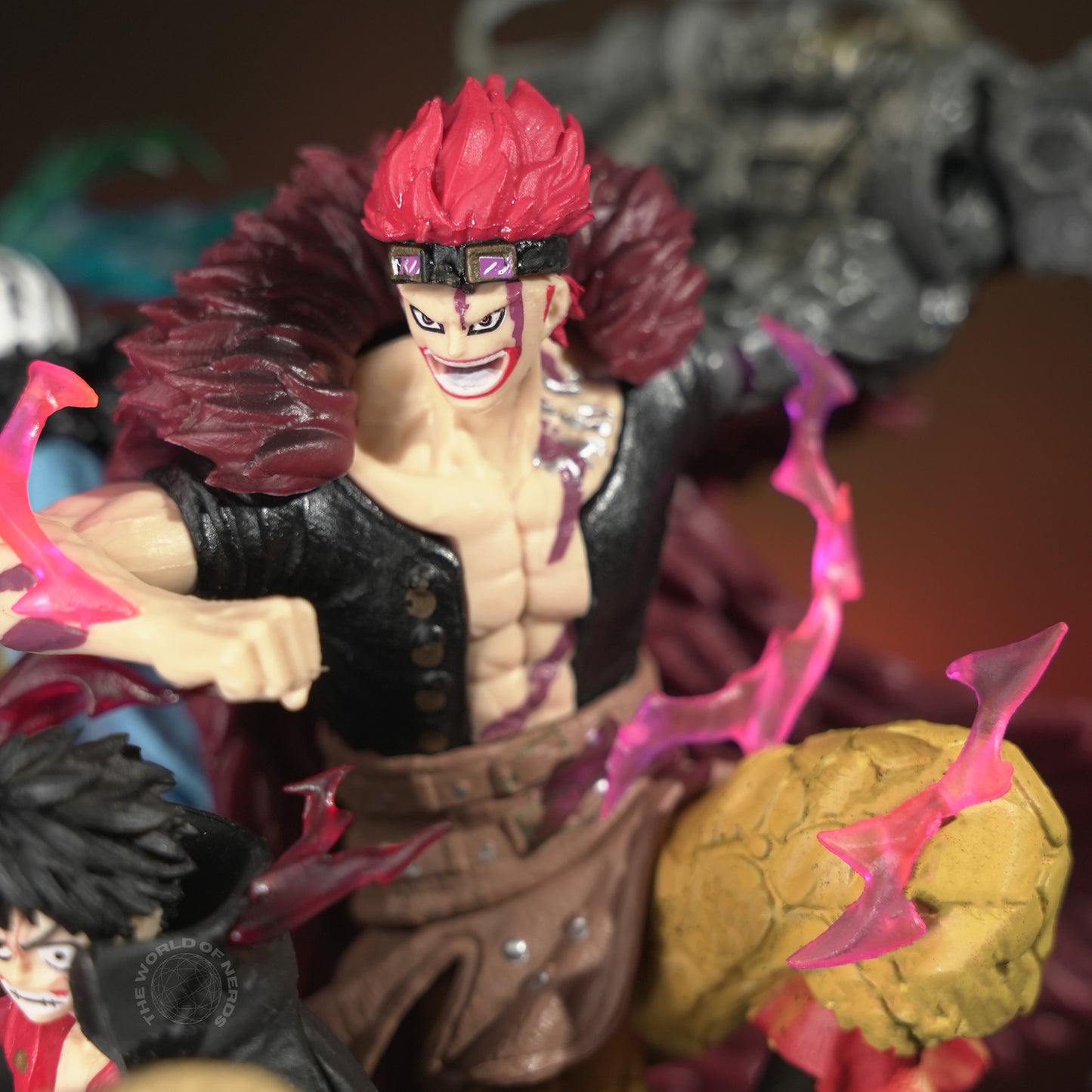 One Piece Brotherhood Action Figure Set – Luffy, Ace & Law 18cm Anime Collectible with Display Base - The World Of Nerds