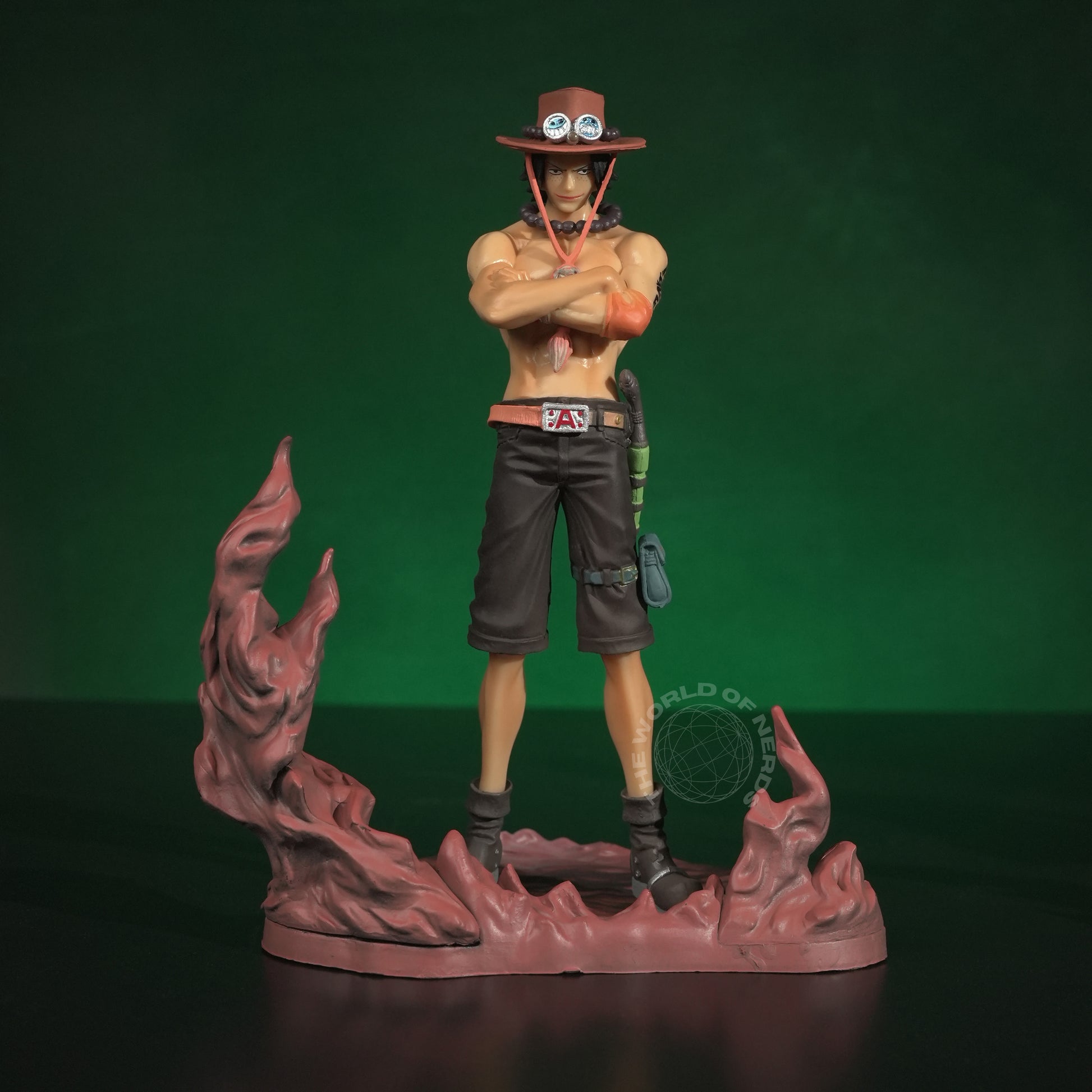 One Piece 3-Piece Action Figure Set – Luffy, Ace & Sabo Anime Collectibles with Effect Bases - The World Of Nerds