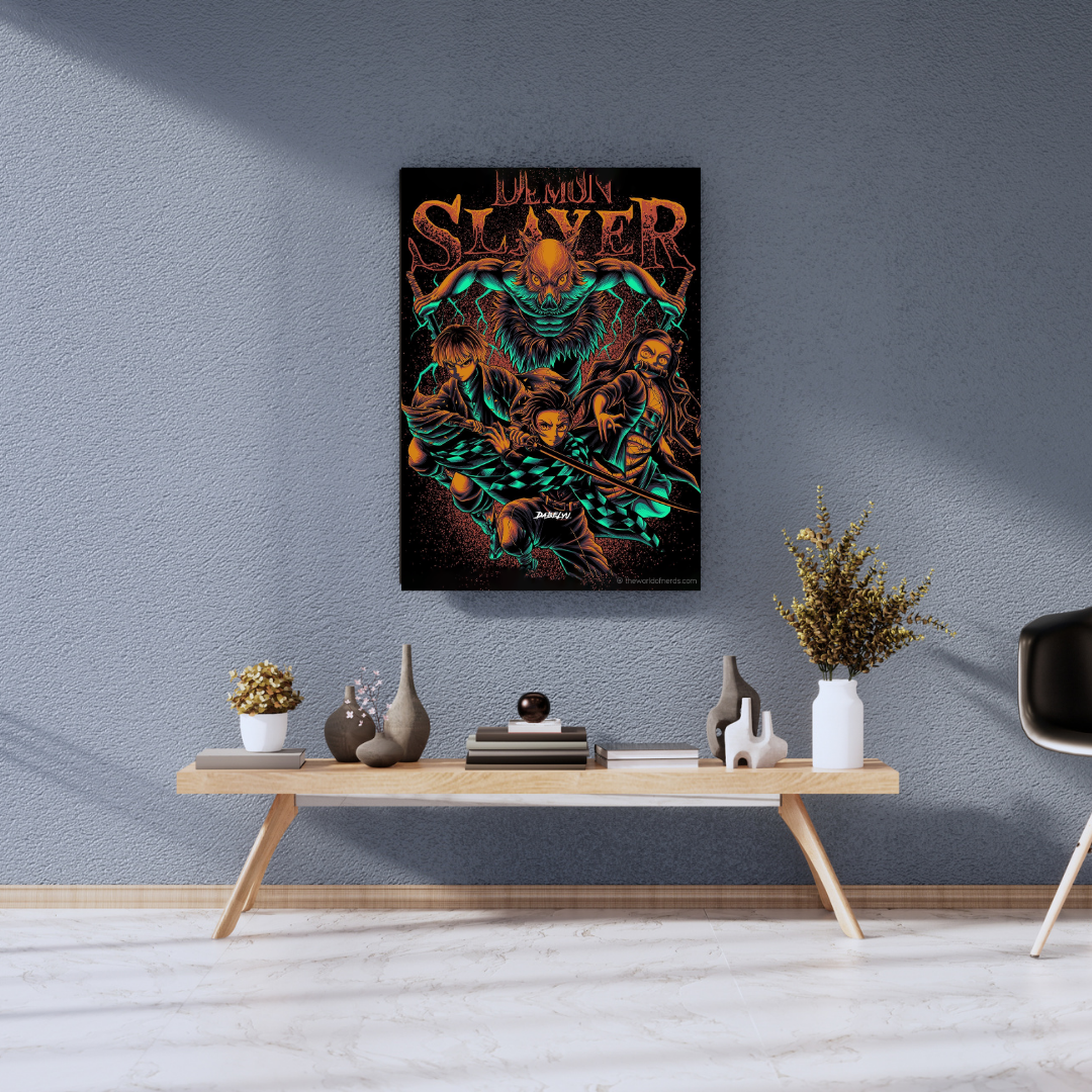 Demon Slayer A3+ HD Anime Wall Poster - The World Of Nerds