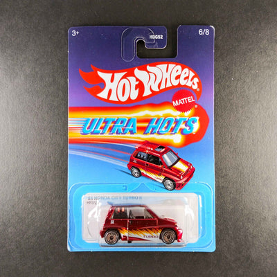 HOT WHEELS ULTRA HOTS 85 HONDA CITY TURBO II Collectible Diecast Model - Hot Wheels Honda City Turbo II