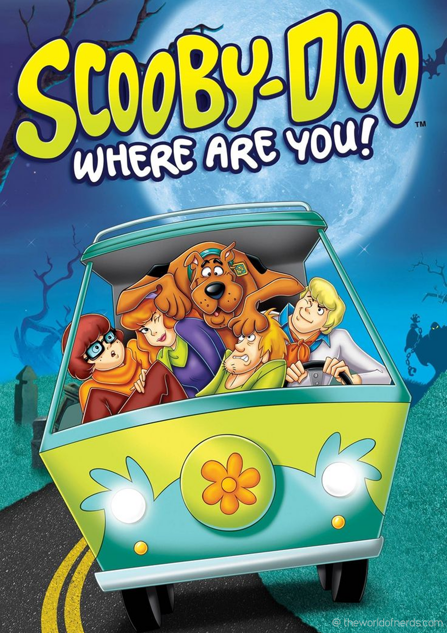Spooky Mystery Van A3+ HD Wall Poster - The World Of Nerds