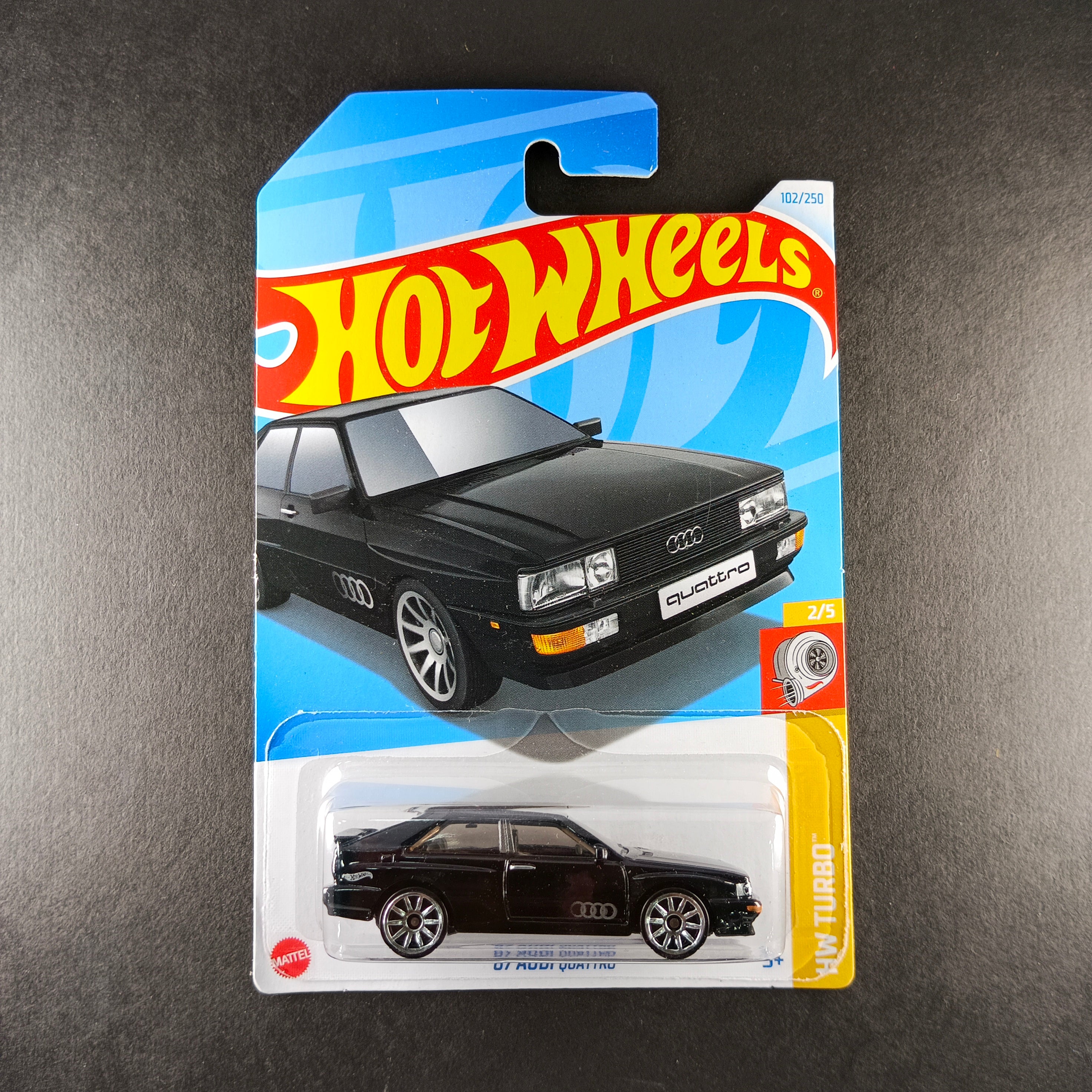 HOT WHEELS 87 AUDI QUATTRO