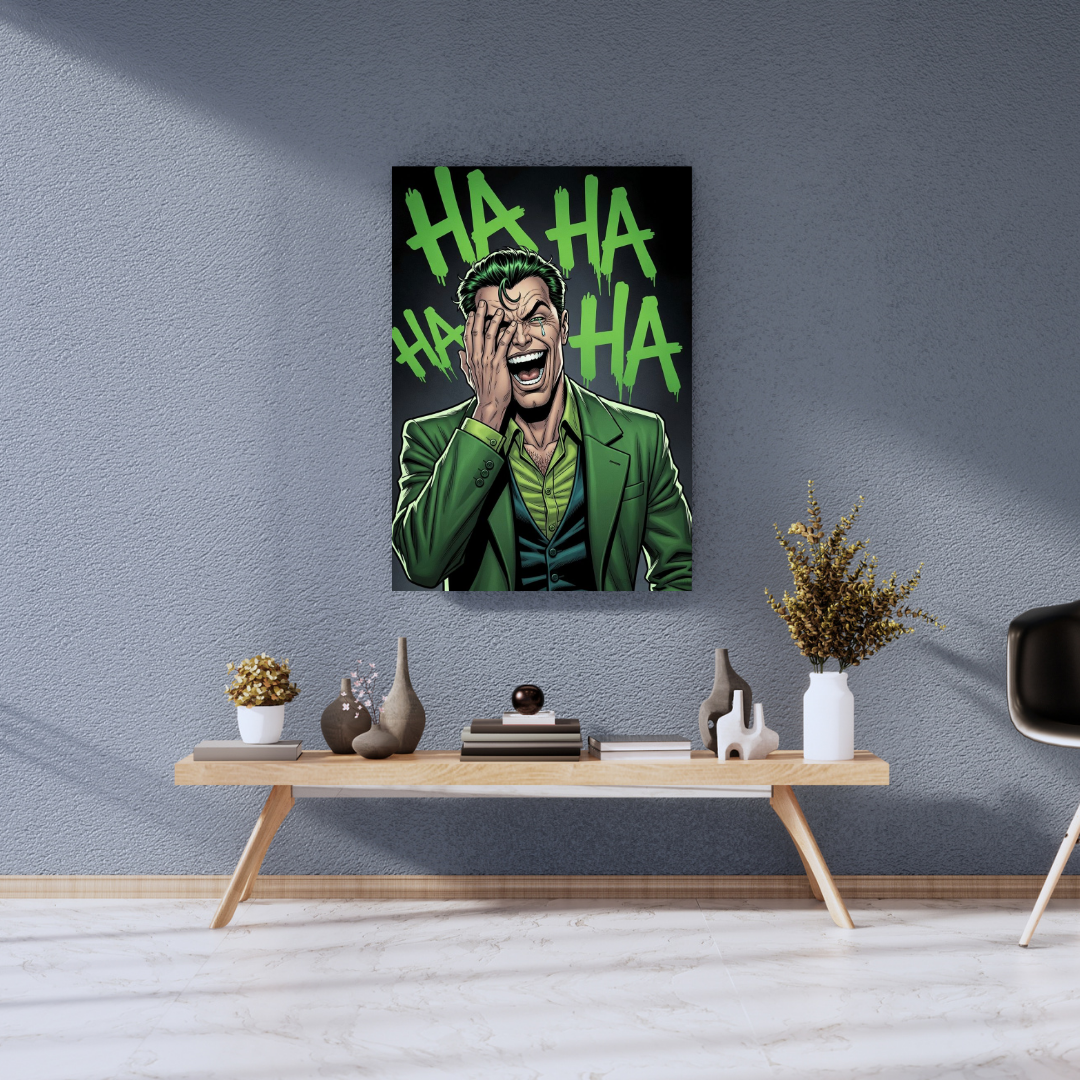 Joker A3+ HD Villain Art Wall Poster - The World Of Nerds