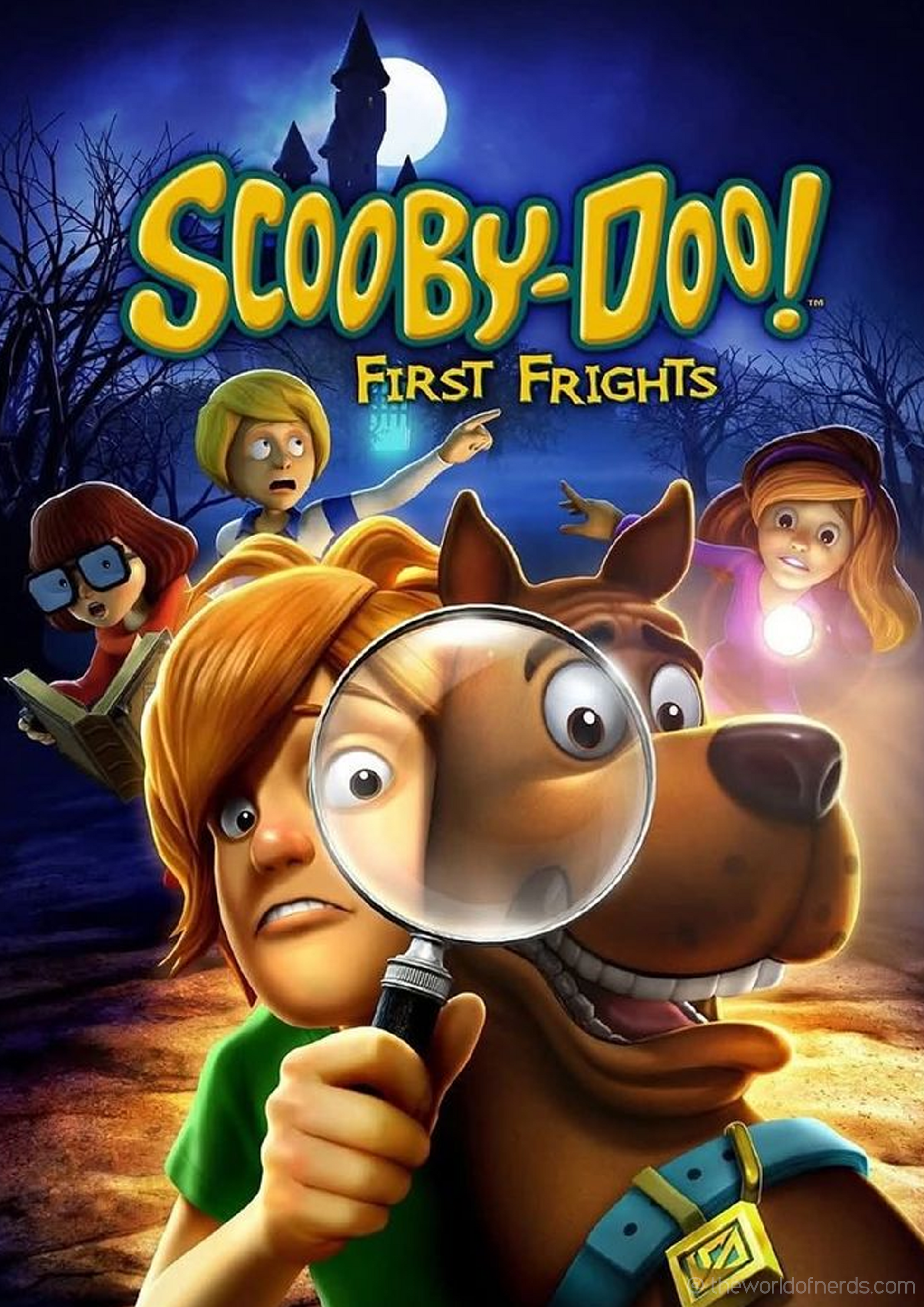 Cartoon Mystery Detectives A3+ HD Spooky Wall Poster - The World Of Nerds