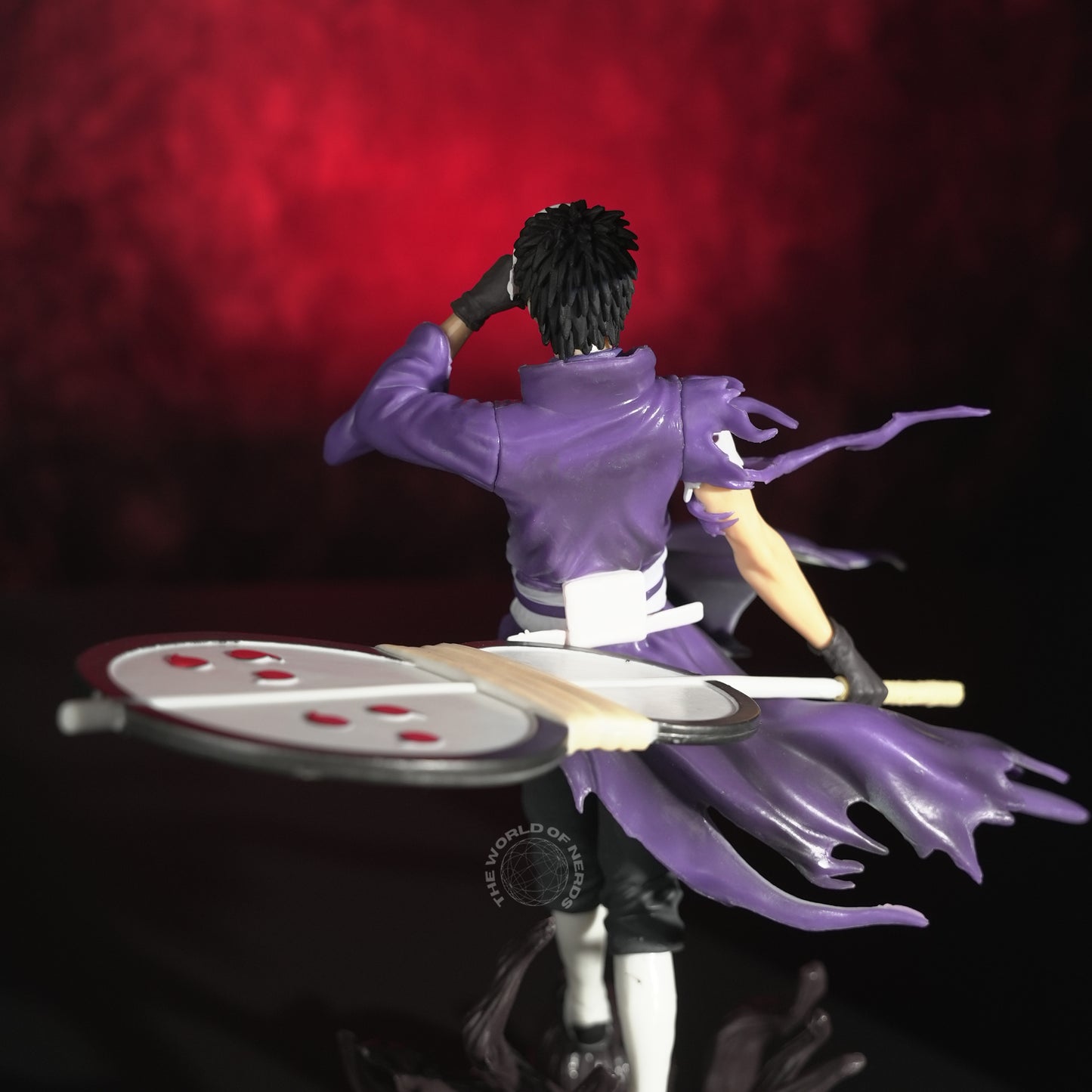 Obito Uchiha Action Figure 28cm – Naruto Shippuden Premium Anime Collectible with Mask & Dark Base - The World Of Nerds