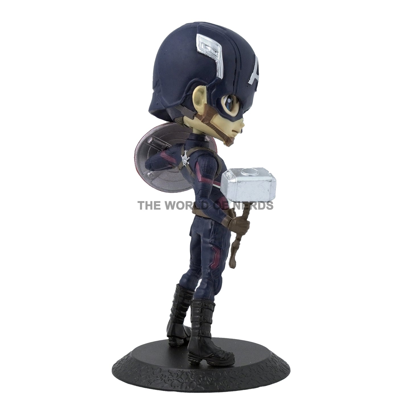 CAPTAIN AMERICA WITH MJOLNIR Q POSKET