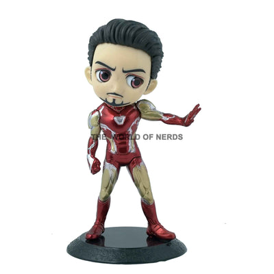 IRON MAN WITHOUT HELMET Q POSKET Collectible Figure - Iron Man Q Posket Delight