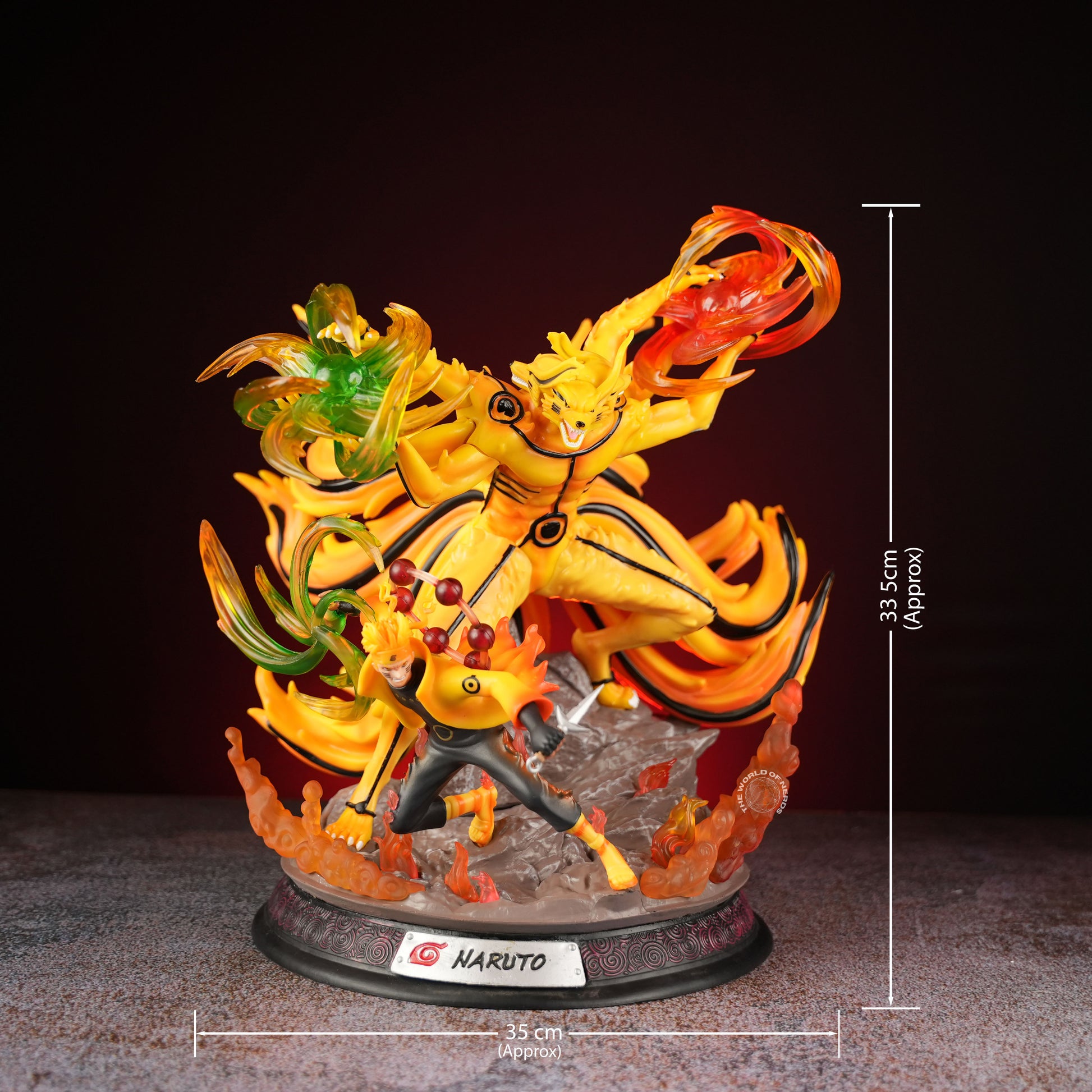 NARUTO WITH NINE TAILS - The World Of Nerds