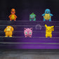 POKEMON SET OF 6 D1